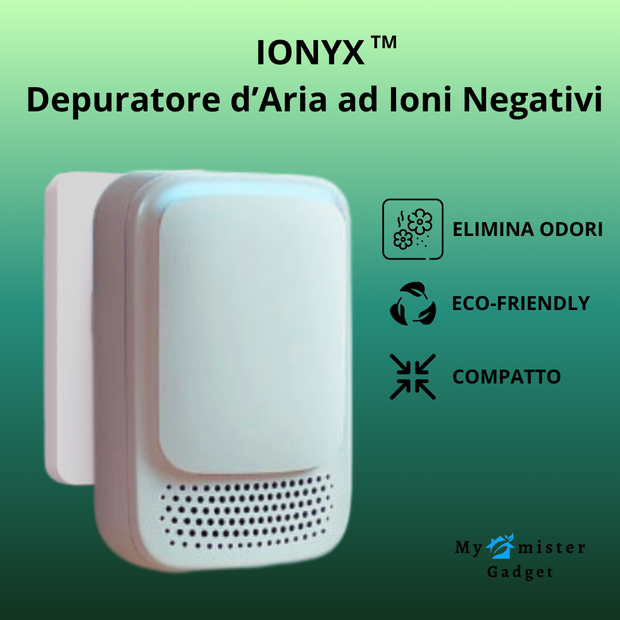 Ionyx - Depuratore d’Aria a Ioni Negativi