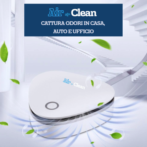 AIRCLEAN - Cattura Odori in casa, auto e ufficio