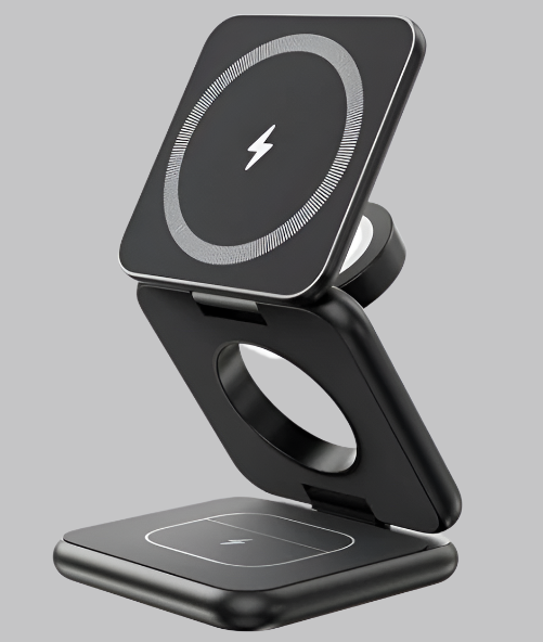 Hub wireless magnetico a 3 cariche