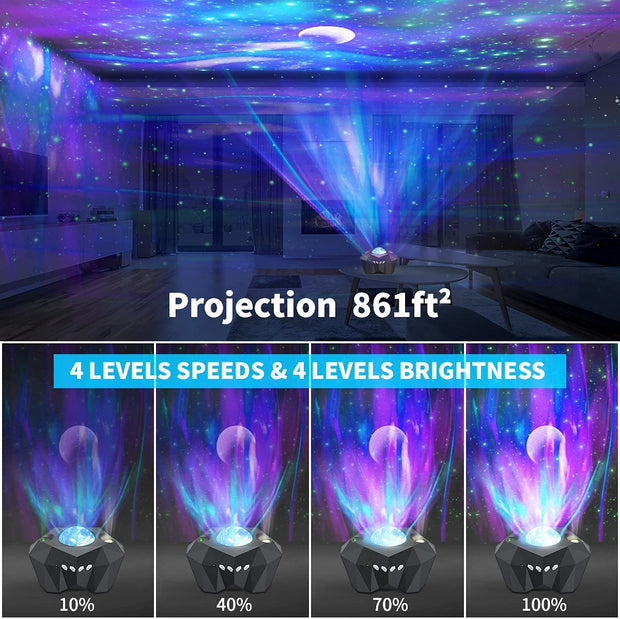 Proiettore di stelle aurora boreale 